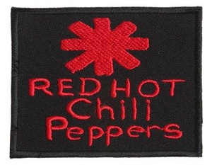 naszywka RED HOT CHILI PEPPERS - LOGO RED
