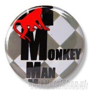 przypinka MONKEY MAN Ø25mm