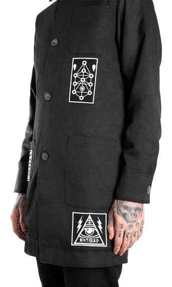 płaszcz DISTURBIA - SLOUCH COAT 