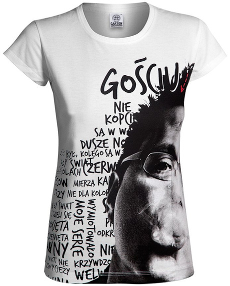 bluzka damska GRABAŻ - GOŚCIU biała