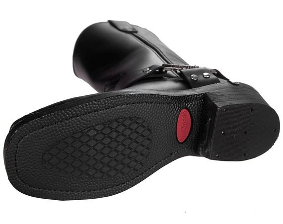 kowbojki GRINDERS - EAGLE HI (2001 BLACK), USZKODZONE