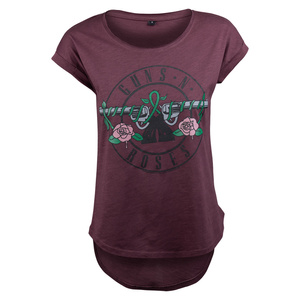 bluzka damska GUNS N' ROSES - DRAWN BULLET LOGO