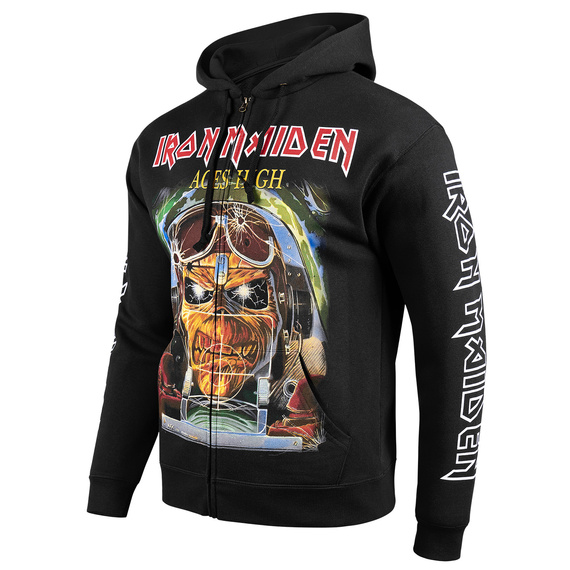 bluza IRON MAIDEN - ACES HIGH rozpinana z kapturem