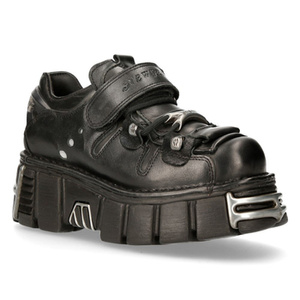 buty NEW ROCK ITALI NEGRO, NOMADA NEGRO TOWER NEGRO ACERO (S2) [M.131-S1]