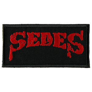 naszywka SEDES - DIRTY LOGO red