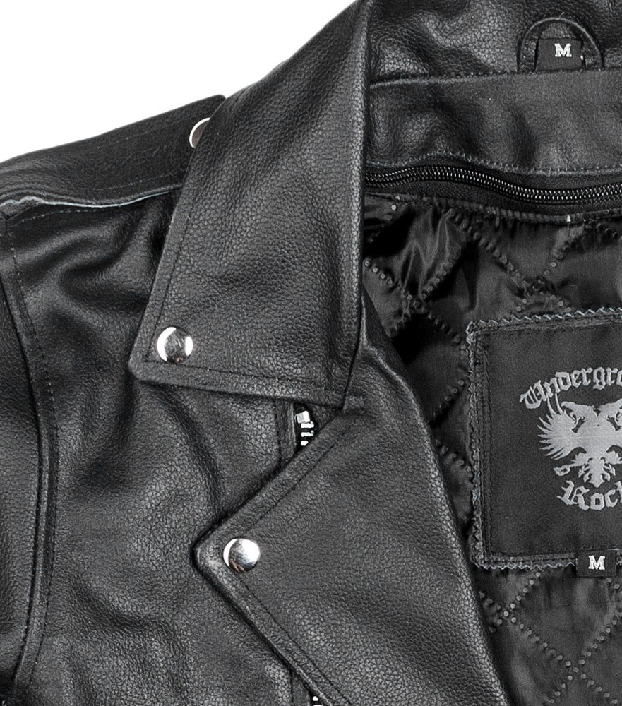 kurtka RAMONESKA - SPLIT LEATHER - sklep RockMetalShop.pl