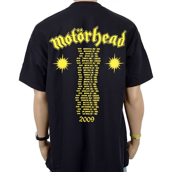 koszulka MOTORHEAD - GLOBAL WARMING TOUR 2009 