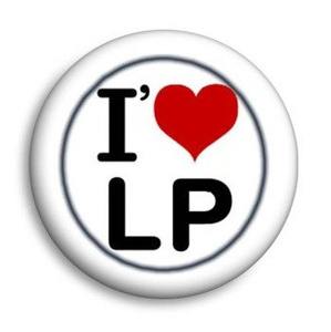 przypinka I LOVE LONG PLAY Ø25mm