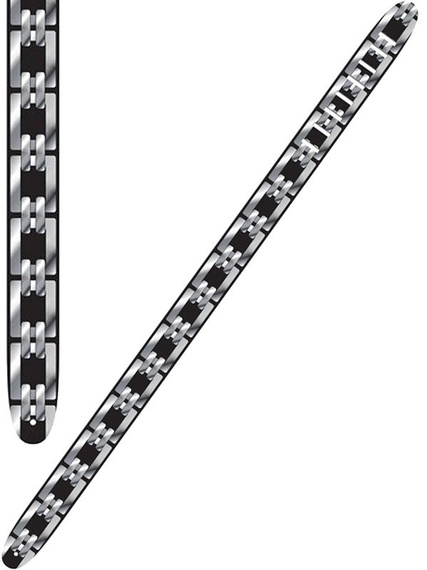 pas do gitary PERRI'S CHAIN skórzany, 50 mm