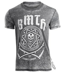 koszulka BRING ME THE HORIZON - CROOKED BURNOUT