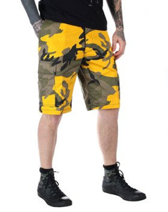 spodnie bojówki krótkie MMB US BDU SHORT YELLOW CAMO