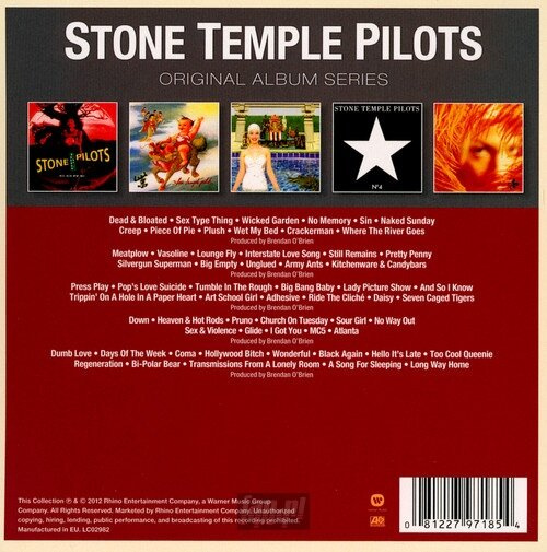 STONE TEMPLE PILOTS: ORIGINAL ALBUM SERIES (5CD)