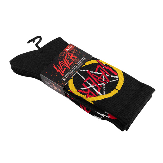 skarpetki SLAYER - LOGO zestaw 3 par
