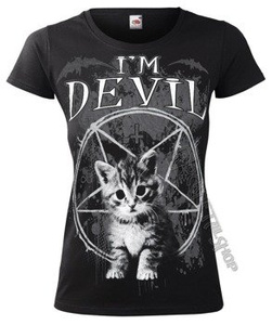 bluzka damska AMENOMEN - I'M DEVIL (OMEN065DA)