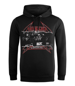bluza METALLICA - THE YOUNG METAL ATTACK, AMPLIFIED z kapturem