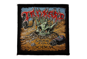 naszywka TANKARD - STONE COLD SOBER