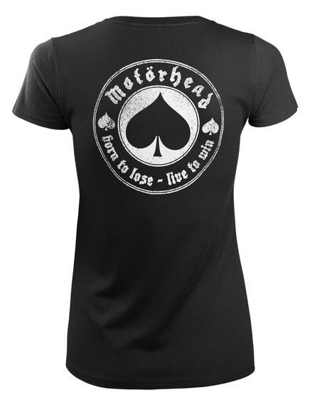 bluzka damska MOTORHEAD - BORN TO LOSE LIVE TO WIN