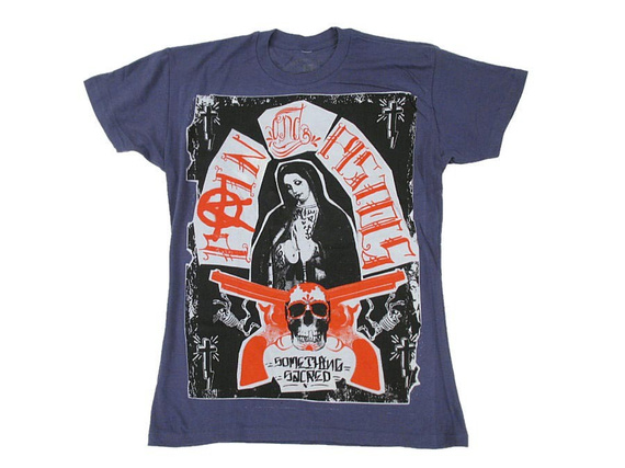 koszulka SOMETHING SACRED - Painful Disorder Red-White and Blue color way 