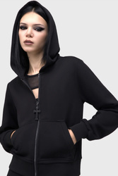 bluza KILLSTAR - MOONDRIFTER, rozpinana z kapturem