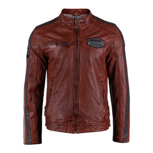 kurtka skórzana GMRALLEY MEN RACER