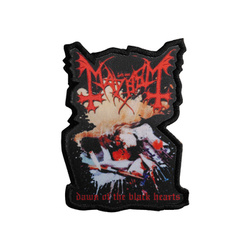 naszywka termiczna MAYHEM - DAWN OF THE BLACK HEARTS
