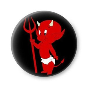 przypinka DIABEŁEK
