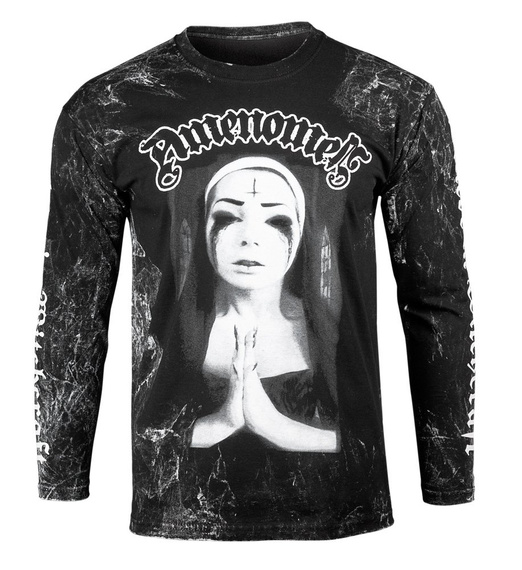 longsleeve AMENOMEN - NUN (OMEN025LO ALLPRINT WHITE)