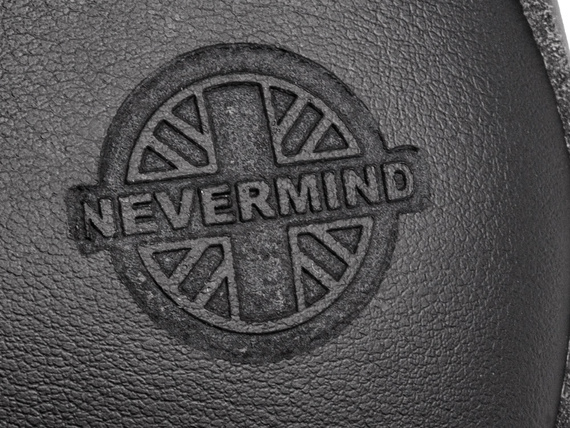 buty creepers NEVERMIND - CZARNE synthetic