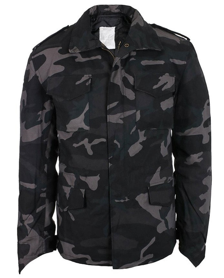 kurtka M65 US-FIELDJACKET blackcamo