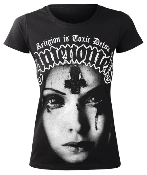 bluzka damska AMENOMEN - RELIGION IS TOXIC DETOX (OMEN102DA)