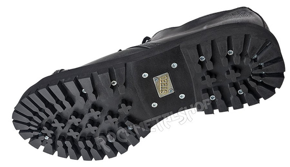 krótkie glany STEEL - JEANS (3 dziurki)