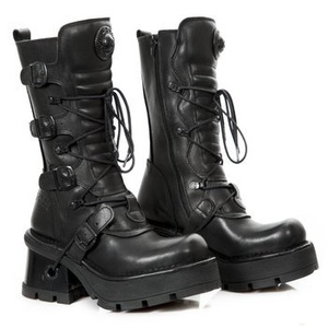 buty damskie NEW ROCK CRUST NEGRO, PLANING NEGRO NEW M8NEGRO-WILD [M.373Q-S4]
