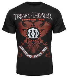 koszulka DREAM THEATER - EUROPEAN TOUR PROGRESSIVE NATION 2009