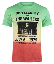 koszulka BOB MARLEY - MONTEGO BAY, barwiona, USZKODZONA