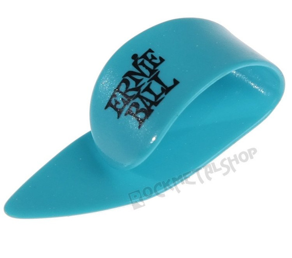 pazurek na kciuk ERNIE BALL CYAN, duży