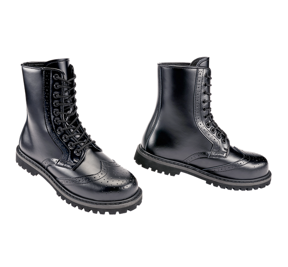 glany BRANDIT - BUDAPESTER PHANTOM (10 dziurek - CZARNE)