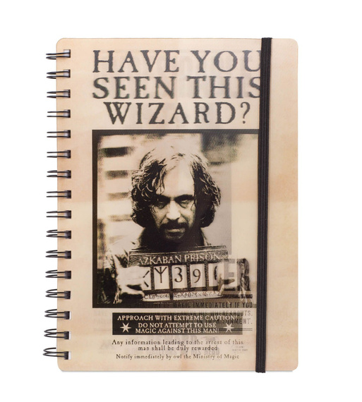 zeszyt HARRY POTTER - HARRY & SIRIUS okładka 3D