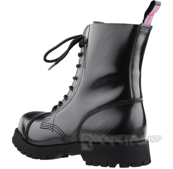 glany NEVERMIND - CZARNE (8 dziurek) polerowane, USZKODZONE