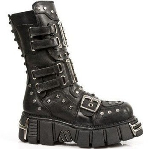 buty NEW ROCK PULIK E ITALI NEGRO, TOWER NEGRO ACERO [M.794-C1]