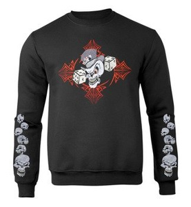 bluza SKULL POKER bez kaptura