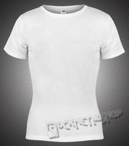 bluzka damska FRUIT OF THE LOOM - WHITE bez nadruku biała