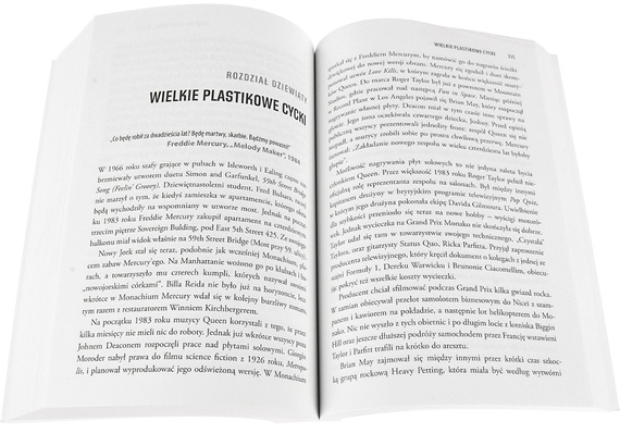 książka QUEEN - KRÓLEWSKA HISTORIA  autor: Mark Blake, wyd.III
