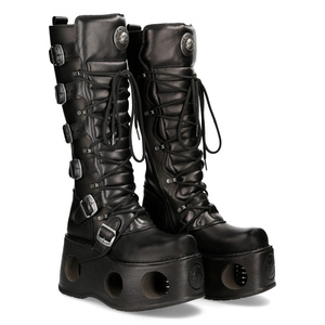 buty NEW ROCK  ITALI NEGRO, NOMADA NEGRO, NEPTUNO CANAL [M.272-S2]