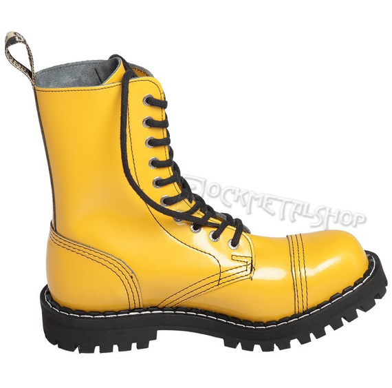 glany STEEL - FULL YELLOW (10 dziurek)