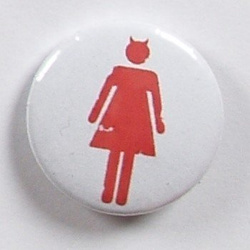 przypinka DEVIL WOMAN