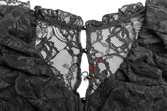 suknia KILLSTAR - VAMPIRE'S BALL, USZKODZONA