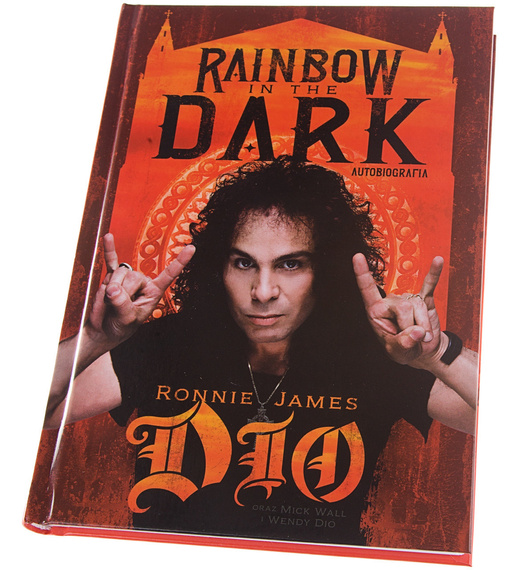 książka RAINBOW IN THE DARK - RONNIE JAMES DIO - AUTOBIOGRAFIA