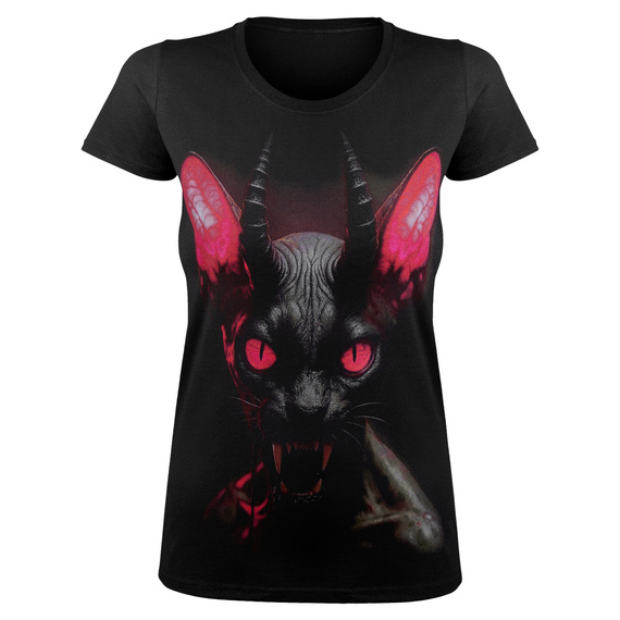 bluzka damska AMENOMEN - DEMON CAT (OMEN189DA)