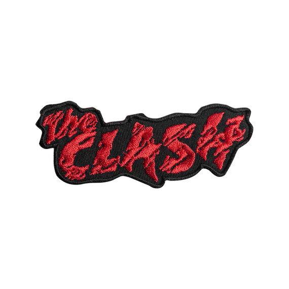 naszywka termiczna THE CLASH - RED LOGO