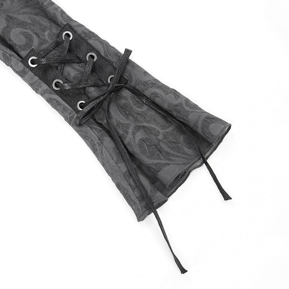 koszula damska DEVIL FASHION - GREY GOTHIC 